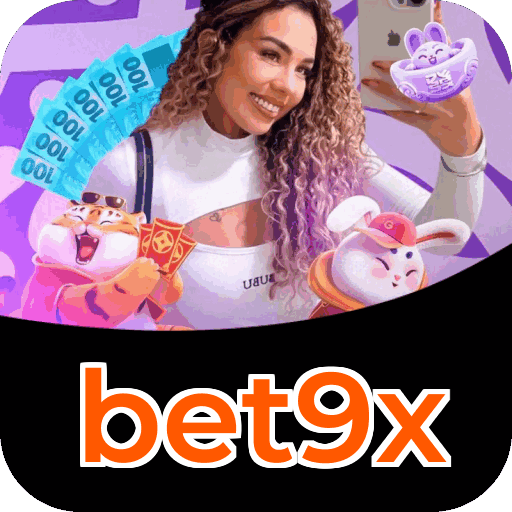 Interface do aplicativo bet9x mostrando jogos disponíveis no iOS e Android